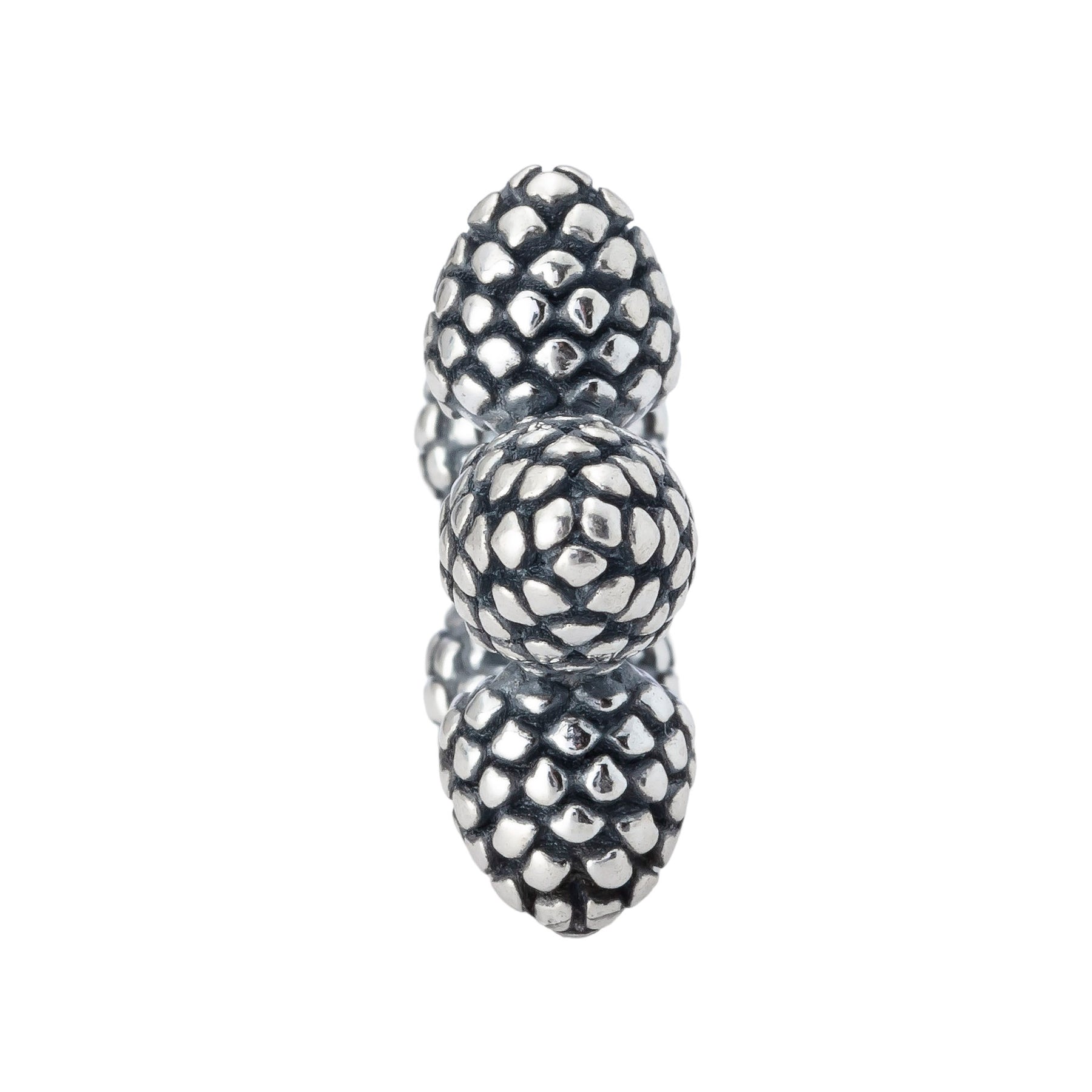 Elfbeads Pinecones V2 silver sterling-silver Bead by The Alternative Bead. Your official Elfbeads Retailer from Germany
