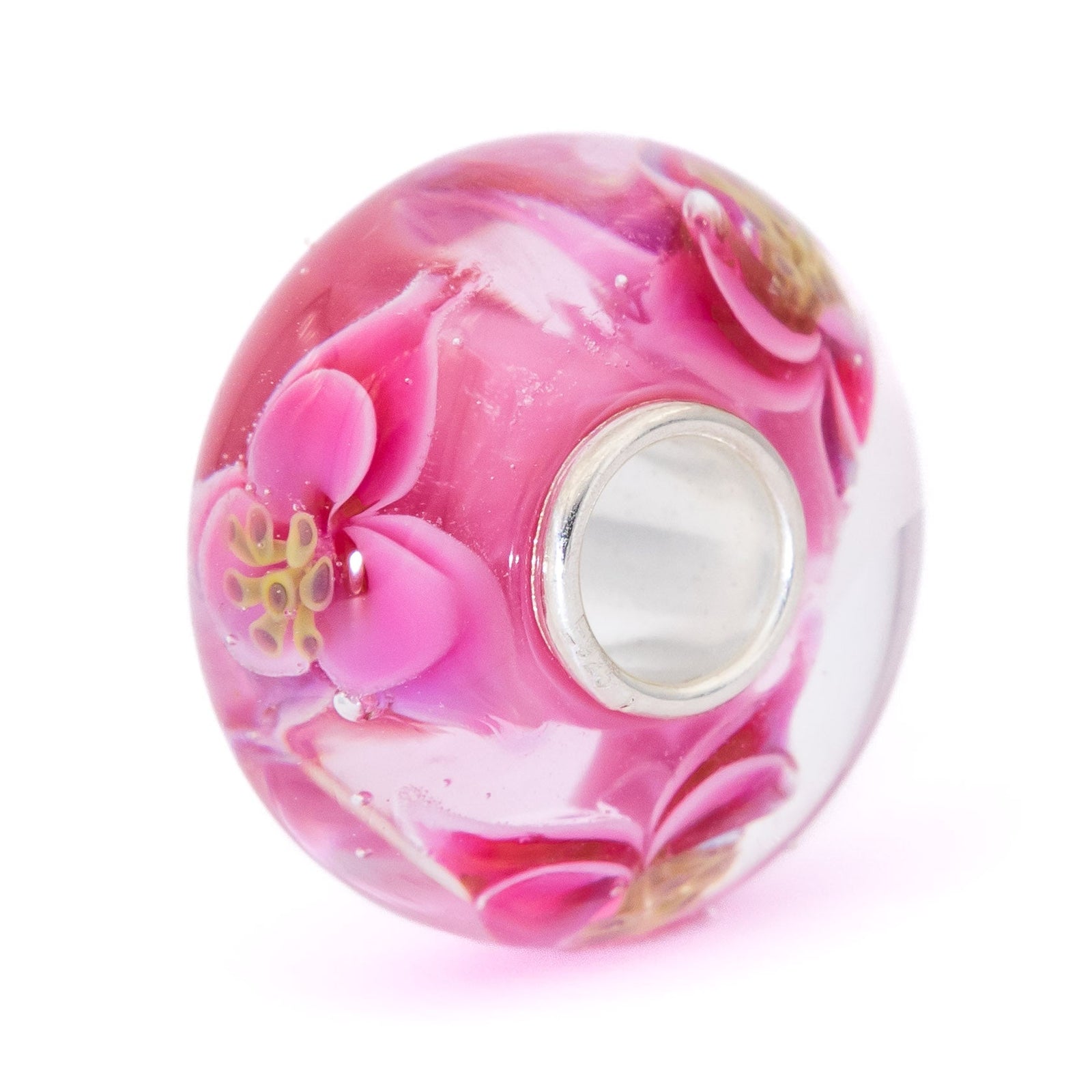 Elfbeads Pink Dream Violets  glass Bead by The Alternative Bead. Your official Elfbeads Retailer from Germany