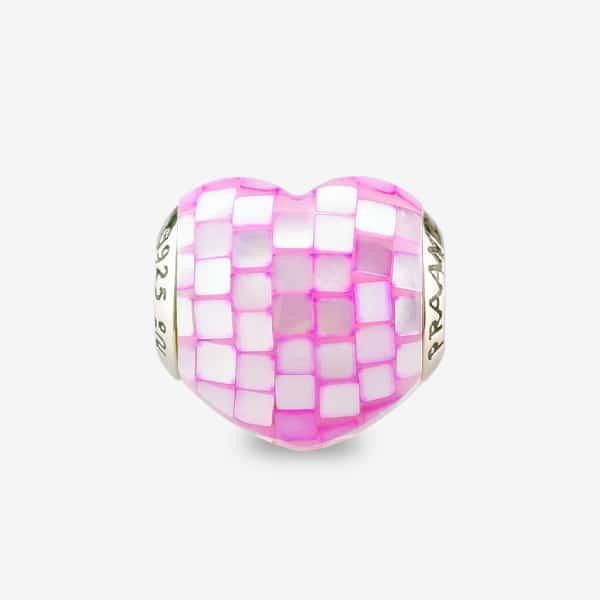 Praan Pinky Pinky Mother Of Pearl Charm pink mother-of-pearl Bead by The Alternative Bead. Your official Praan Retailer from Germany