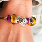 Aurora Charm Aurora 6 Planet Charm silver sterling-silver Bead by The Alternative Bead. Your official Aurora Charm Retailer from Germany