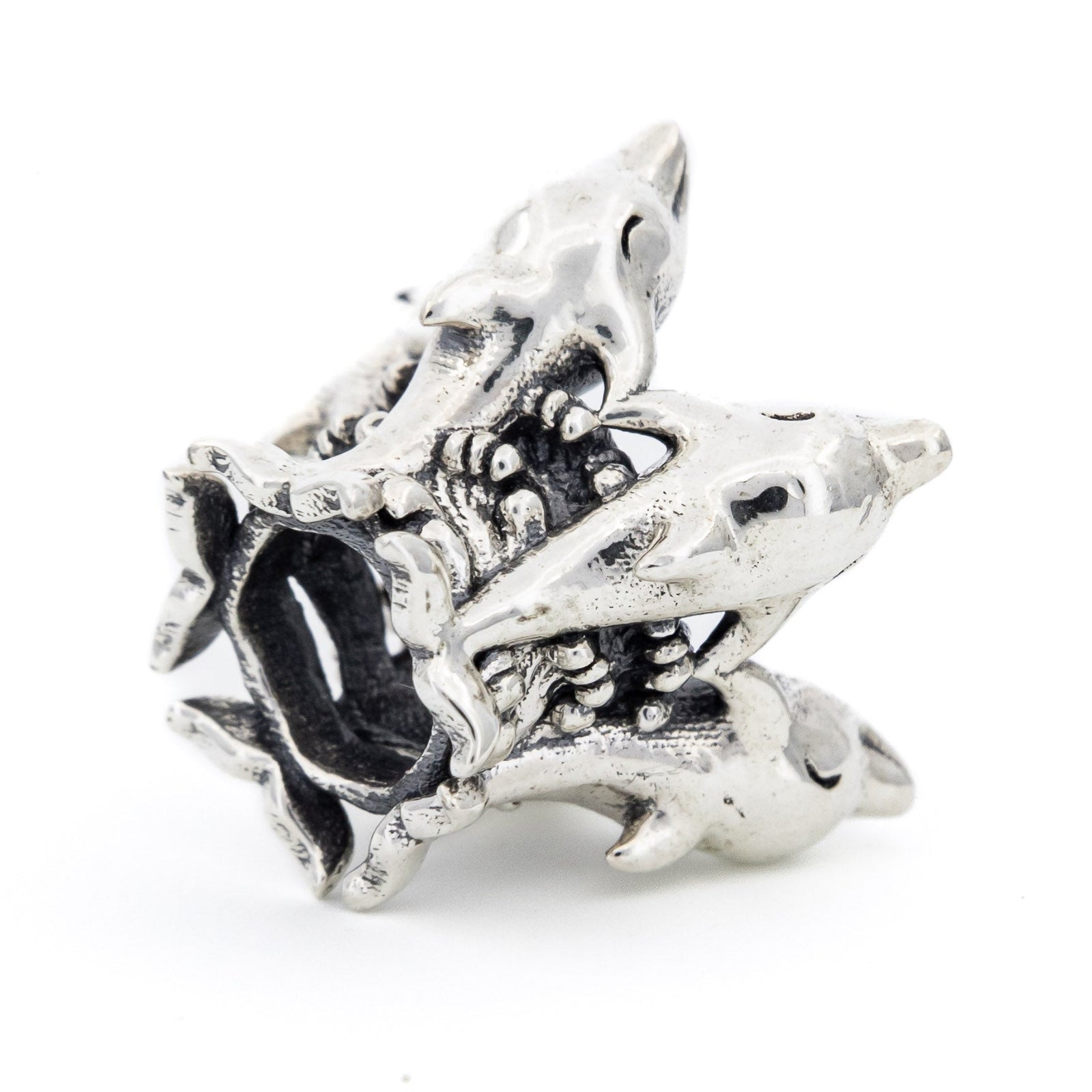 Elfbeads Playful Dolphins silver sterling-silver Bead by The Alternative Bead. Your official Elfbeads Retailer from Germany