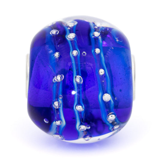  Elfbeads Pleiades Blue World Charm by The Alternative Bead 