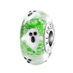 Elfbeads Poison Ghosts Starlight green; glow-in-the-dark glass Bead by The Alternative Bead. Your official Elfbeads Retailer from Germany