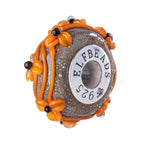 Elfbeads Pumpkin Allure Flowertwig  glass Bead by The Alternative Bead. Your official Elfbeads Retailer from Germany