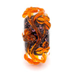 Elfbeads Pumpkin Magic Flowertwig  glass Bead by The Alternative Bead. Your official Elfbeads Retailer from Germany