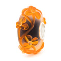 Elfbeads Pumpkin Magic Flowertwig Frost  glass Bead by The Alternative Bead. Your official Elfbeads Retailer from Germany