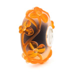 Elfbeads Pumpkin Magic Flowertwig Frost  glass Bead by The Alternative Bead. Your official Elfbeads Retailer from Germany