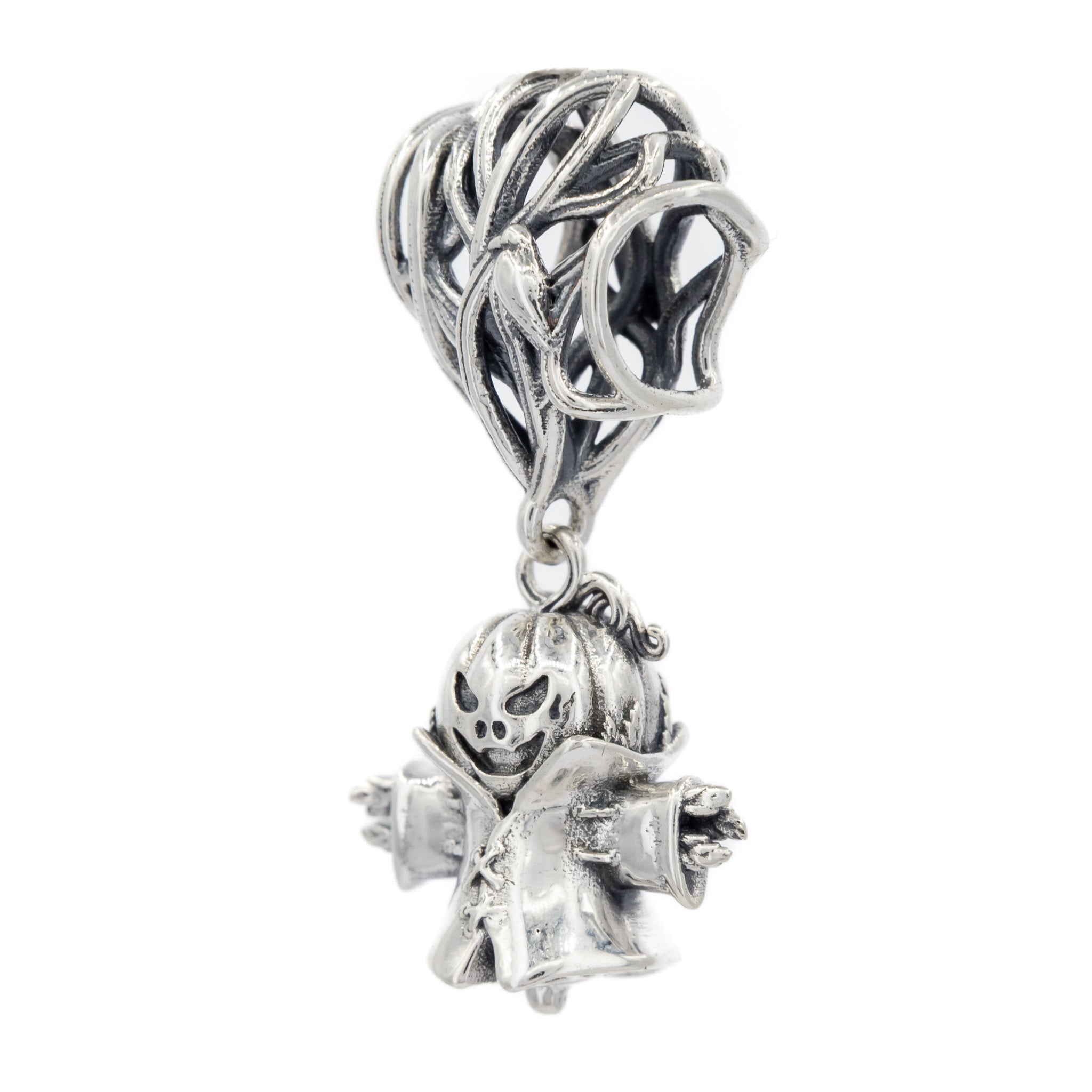 Elfbeads Pumpkin Scarecrow silver sterling-silver Bead by The Alternative Bead. Your official Elfbeads Retailer from Germany