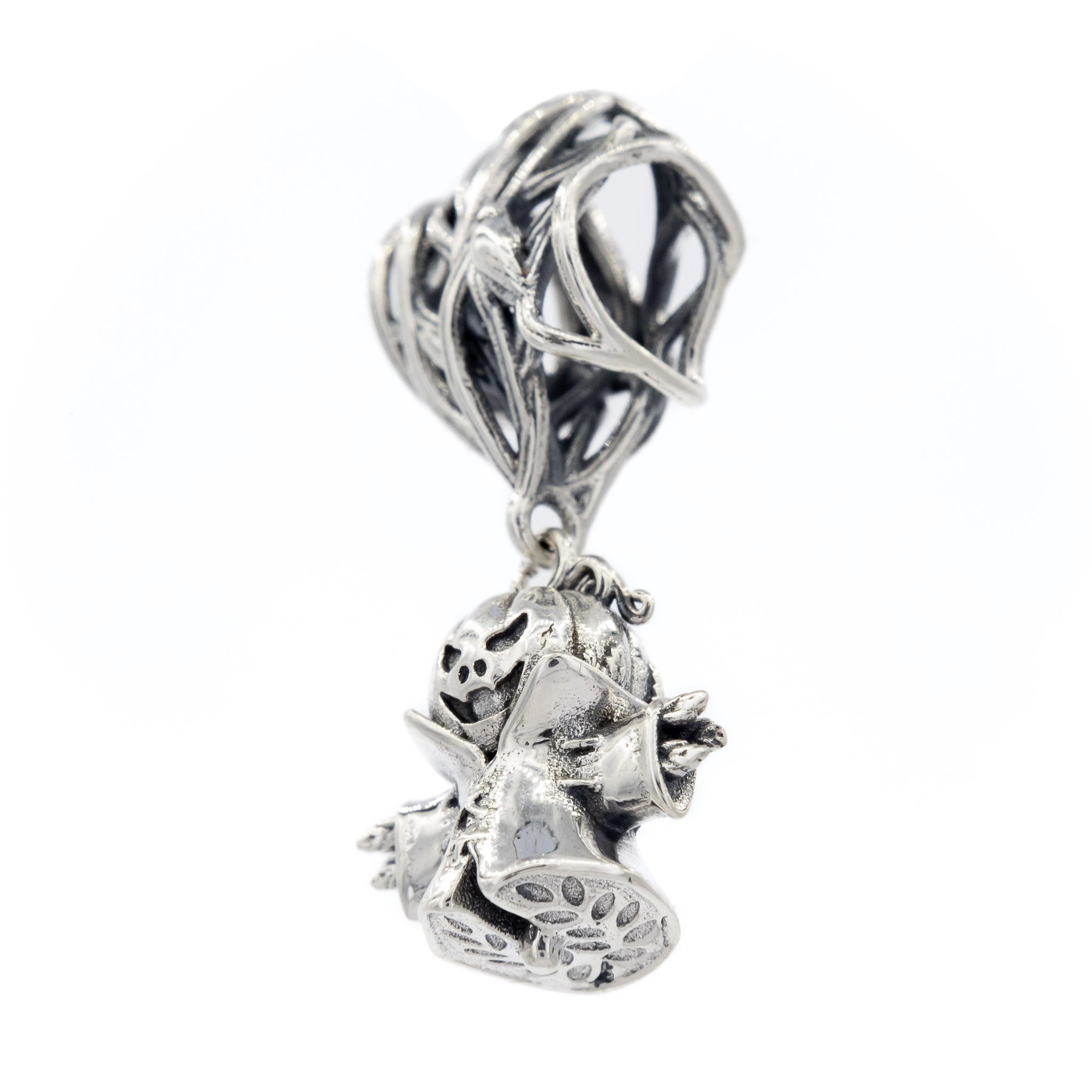 Elfbeads Pumpkin Scarecrow silver sterling-silver Bead by The Alternative Bead. Your official Elfbeads Retailer from Germany