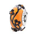 Elfbeads Pumpkin Delight Flowertwig  glass Bead by The Alternative Bead. Your official Elfbeads Retailer from Germany