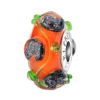 Elfbeads Pumpkin Lantern Butterfly orange glass Bead by The Alternative Bead. Your official Elfbeads Retailer from Germany