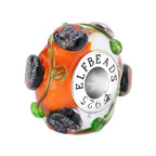 Elfbeads Pumpkin Lantern Butterfly orange glass Bead by The Alternative Bead. Your official Elfbeads Retailer from Germany