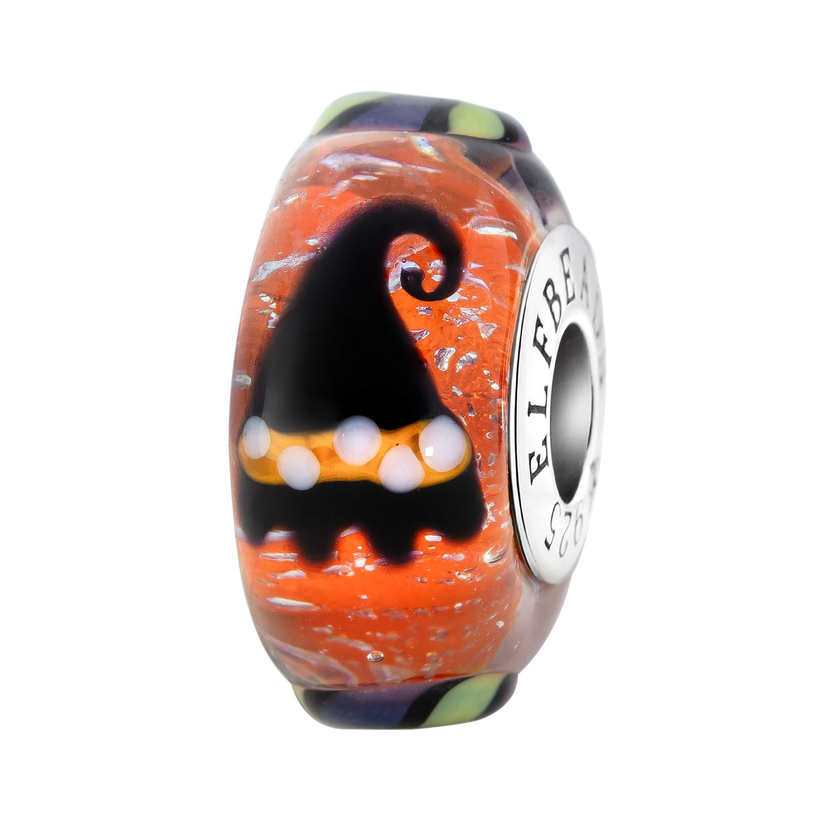 Elfbeads Pumpkin Toffee Spell orange glass Bead by The Alternative Bead. Your official Elfbeads Retailer from Germany