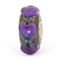 Elfbeads Purpleberry Oil Hearts  glass Bead by The Alternative Bead. Your official Elfbeads Retailer from Germany