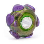 Elfbeads Purpleberry Oil Hearts  glass Bead by The Alternative Bead. Your official Elfbeads Retailer from Germany