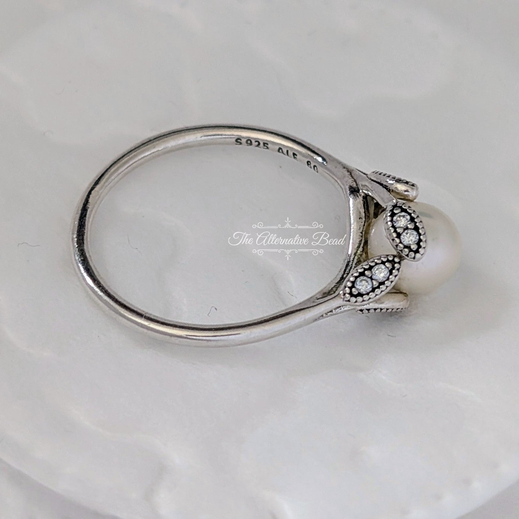 Pandora Luminous Leaves Ring (190967P) silver sterling-silver Ring by The Alternative Bead. Your Jewelry Retailer from Germany