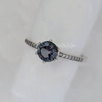 Pandora Blue Sparkling Crown Solitaire Ring (198289NSWB) blue and silver sterling-silver Ring by The Alternative Bead. Your Jewelry Retailer from Germany