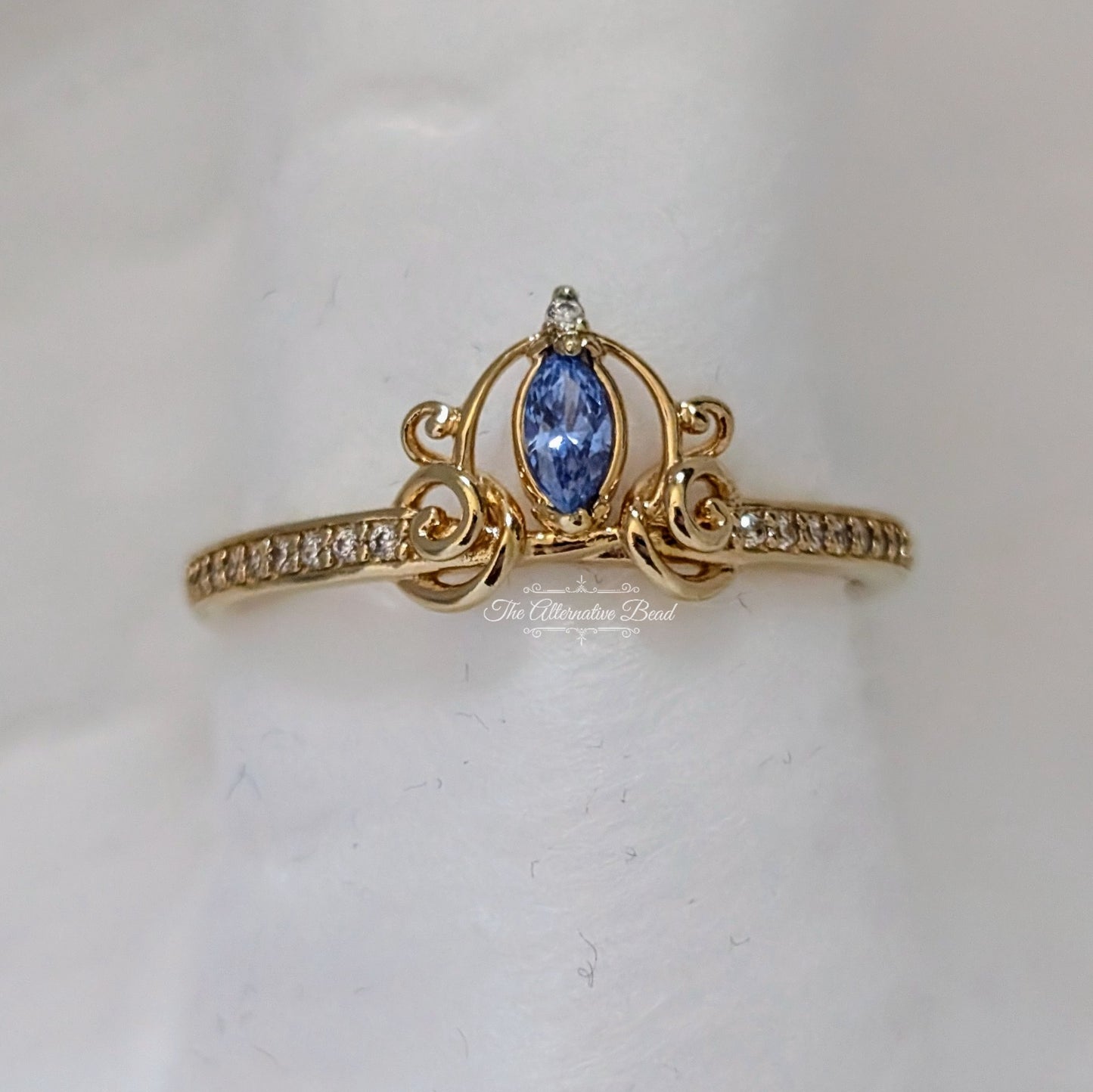 Cinderella Golden Coach Ring