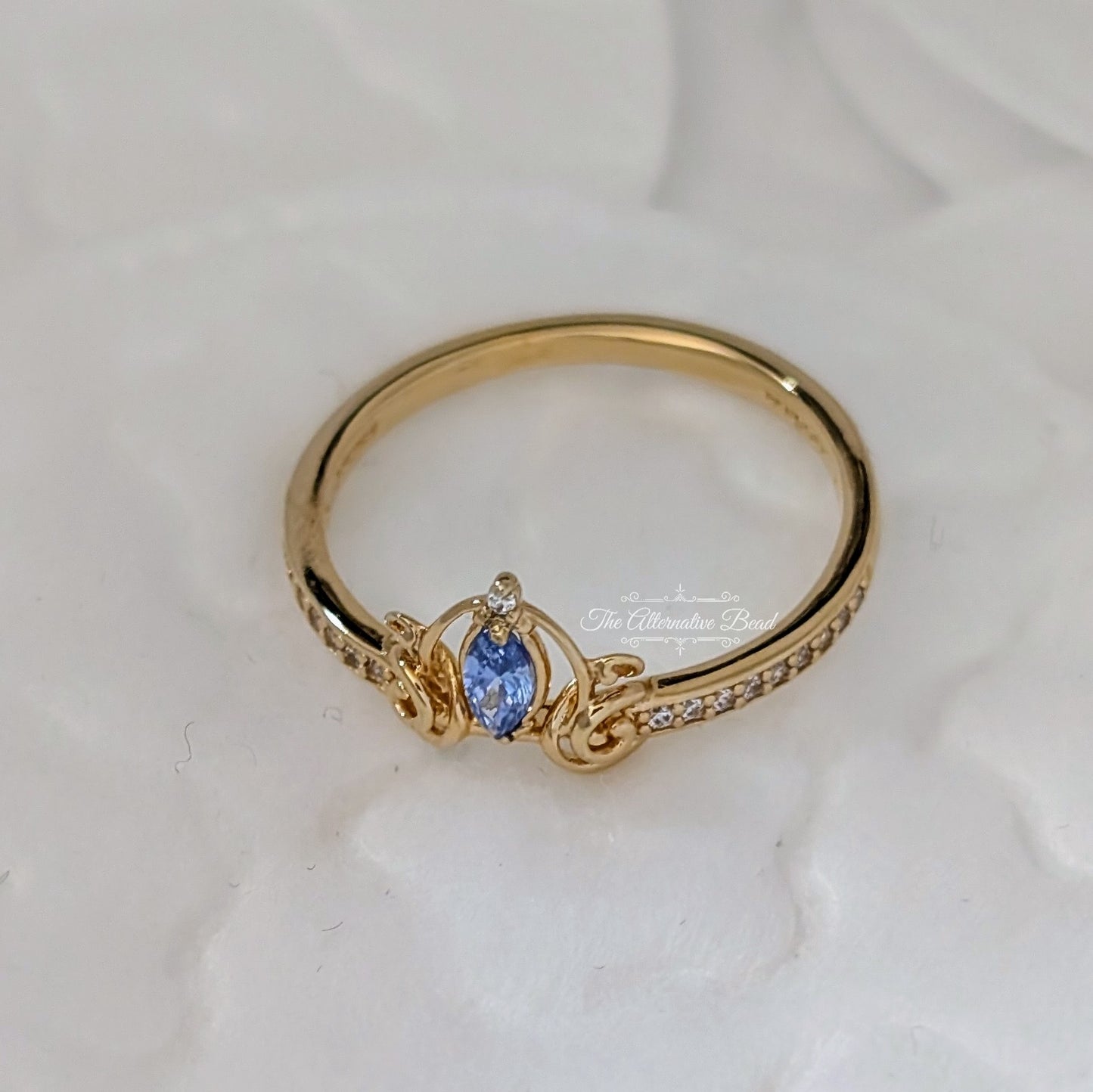 Cinderella Golden Coach Ring