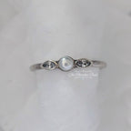 Pandora Petite Luminous Leaves Ring (190964P) silver sterling-silver Ring by The Alternative Bead. Your Jewelry Retailer from Germany