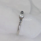 Pandora Petite Luminous Leaves Ring (190964P) silver sterling-silver Ring by The Alternative Bead. Your Jewelry Retailer from Germany