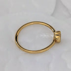 Pandora Yellow Stone Heart Ring (167089CSY) gold and yellow gold Ring by The Alternative Bead. Your Jewelry Retailer from Germany