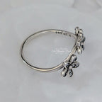 Pandora Dazzling Daisies Triple Ring (190933CZ) silver sterling-silver Ring by The Alternative Bead. Your Jewelry Retailer from Germany