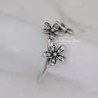 Pandora Dazzling Daisies Triple Ring (190933CZ) silver sterling-silver Ring by The Alternative Bead. Your Jewelry Retailer from Germany