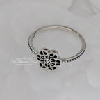 Pandora Floral Laisy Lace Silver Ring (190992)  sterling-silver Ring by The Alternative Bead. Your Jewelry Retailer from Germany
