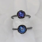 Pandora Black Rhodium Cultured Elegance Ring (190865BRPDB) blue sterling-silver Ring by The Alternative Bead. Your Jewelry Retailer from Germany