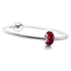 Aurora Charm Cherry Red Glass Spacer red glass Spacer by The Alternative Bead. Your official Aurora Charm Retailer from Germany
