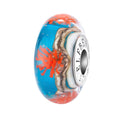 Elfbeads Reeflight Garden blue; red glass Bead by The Alternative Bead. Your official Elfbeads Retailer from Germany
