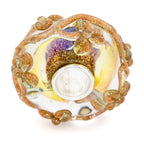 Elfbeads Romantic Lilac Golddust Flowertwig purple; gold glass Bead by The Alternative Bead. Your official Elfbeads Retailer from Germany