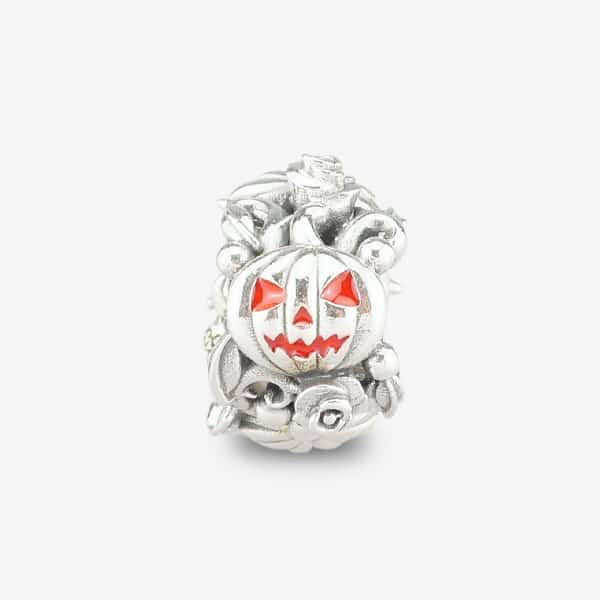 Praan Rose Pumpkin silver; orange sterling-silver Bead by The Alternative Bead. Your official Praan Retailer from Germany