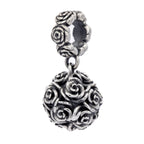 Elfbeads Roses Dangle V2 silver sterling-silver Dangle by The Alternative Bead. Your official Elfbeads Retailer from Germany