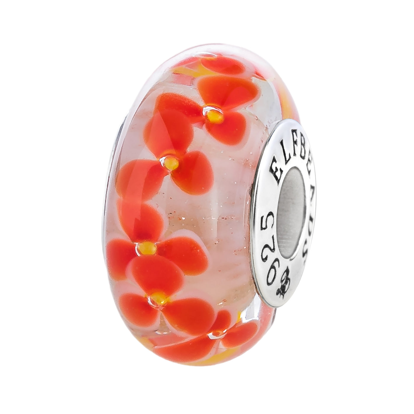 Elfbeads Rose Petals Snow   Bead by The Alternative Bead. Your official Elfbeads Retailer from Germany