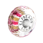 Elfbeads Rose Lane Fractal pink; white; gold glass Bead by The Alternative Bead. Your official Elfbeads Retailer from Germany