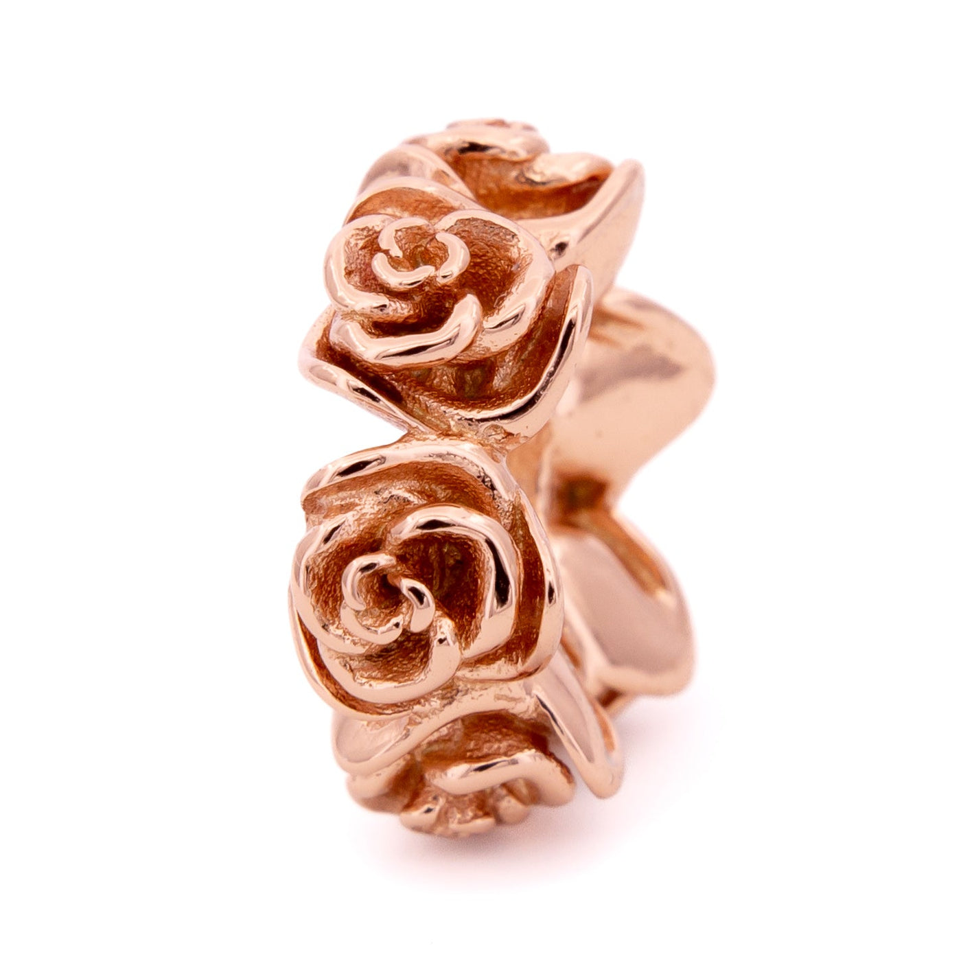 Elfbeads Roses SRGP rose-gold sterling-silver; rose-gold Bead by The Alternative Bead. Your official Elfbeads Retailer from Germany