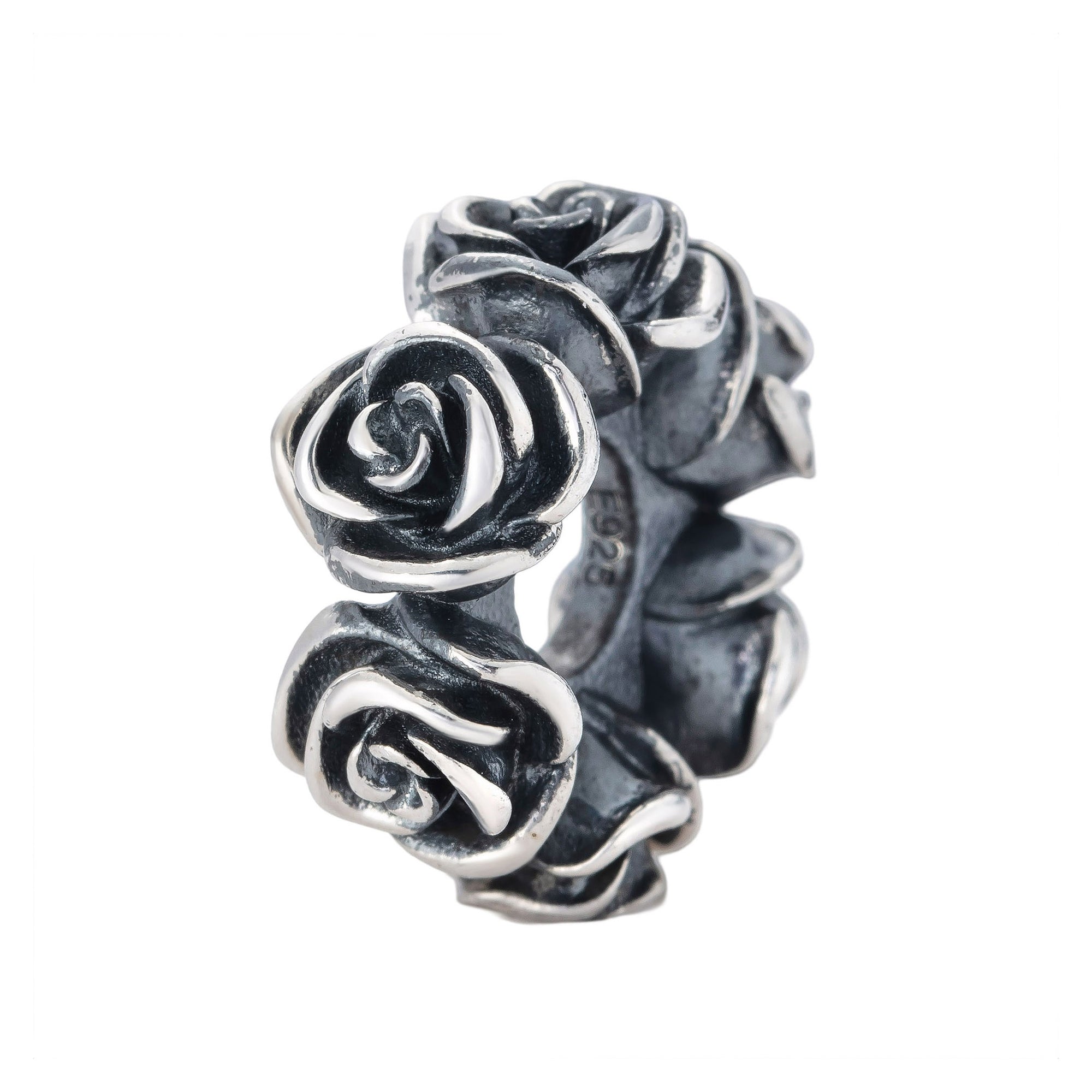 Elfbeads Roses V2 silver sterling-silver Spacer by The Alternative Bead. Your official Elfbeads Retailer from Germany