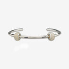 Praan Round Solid Mother-of-Pearl Stopper Charms white mother-of-pearl Stopper by The Alternative Bead. Your official Praan Retailer from Germany