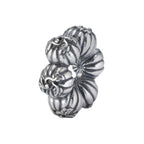 Elfbeads Row of Pumpkins V2 silver sterling-silver Bead by The Alternative Bead. Your official Elfbeads Retailer from Germany