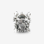Praan Royal Orchid Charm silver sterling-silver Bead by The Alternative Bead. Your official Praan Retailer from Germany