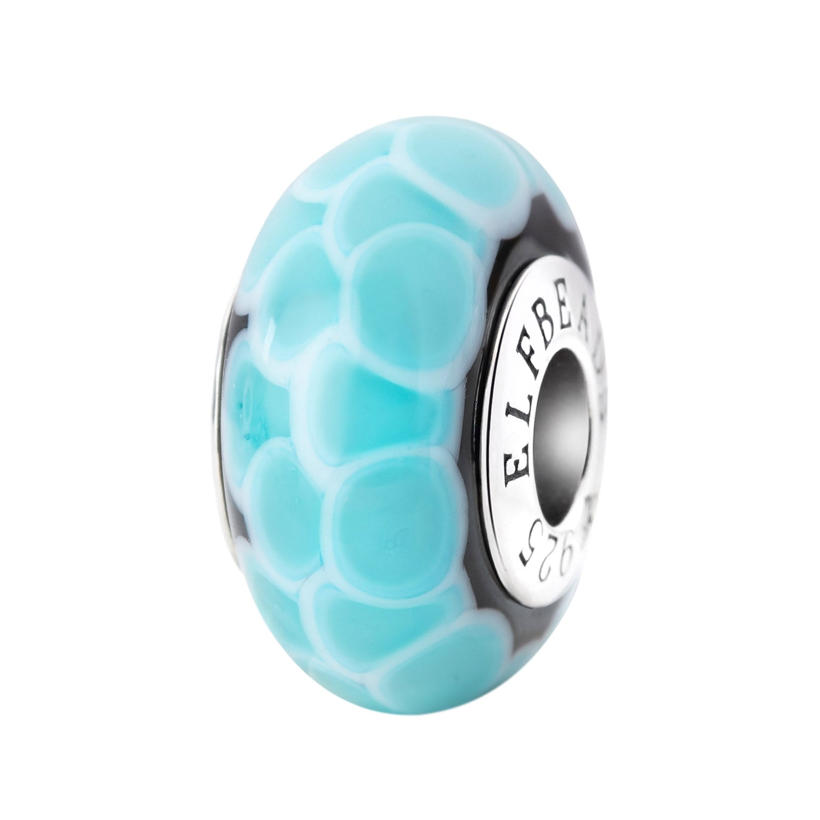 Elfbeads Royal Blue Scales blue glass Bead by The Alternative Bead. Your official Elfbeads Retailer from Germany