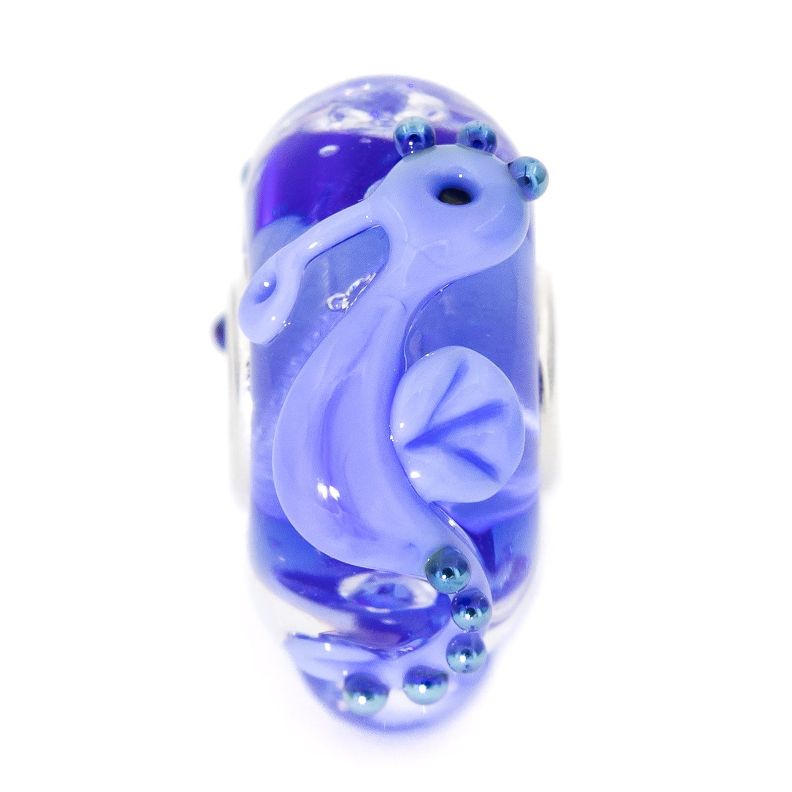  Elfbeads Royal Blue Seahorse Charm by The Alternative Bead 