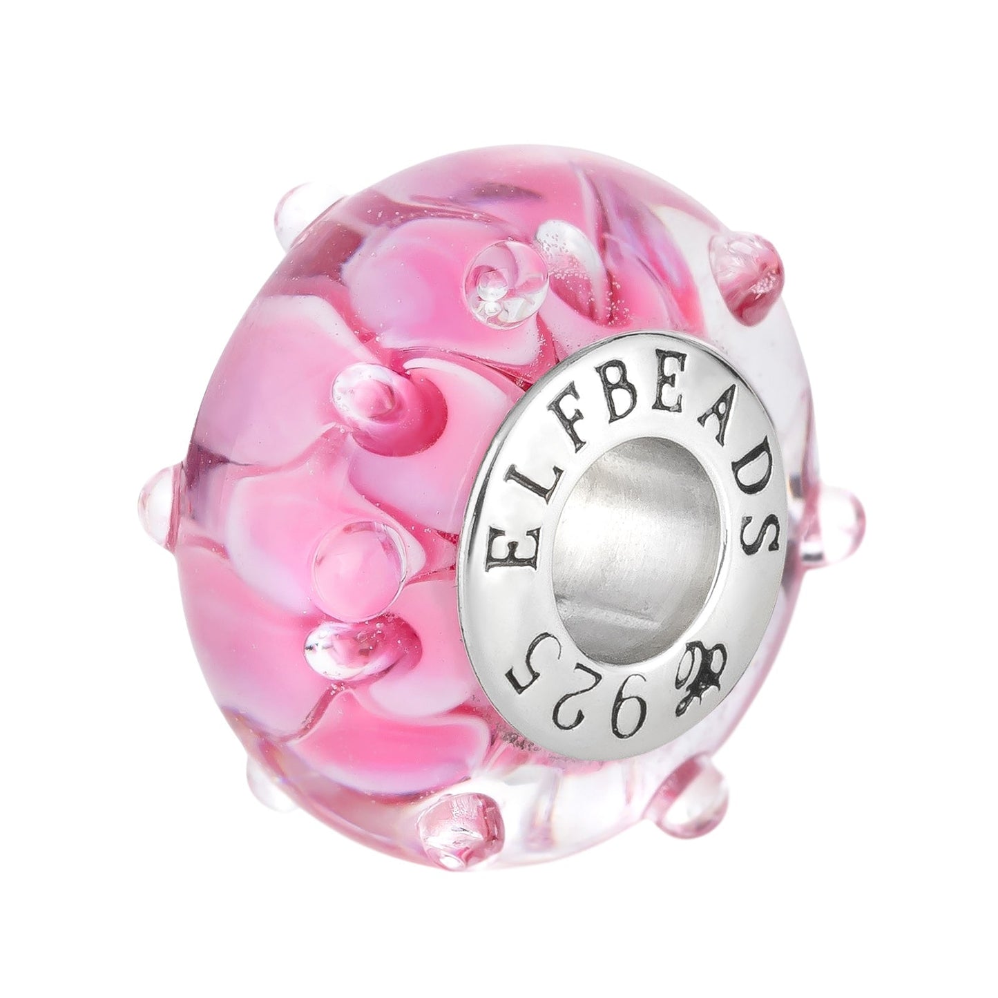  Elfbeads Royal Pink Perpetuals Charm by The Alternative Bead 