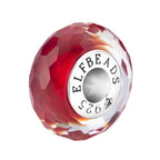 Elfbeads Ruby Red Fractal red glass Bead by The Alternative Bead. Your official Elfbeads Retailer from Germany