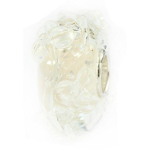 Elfbeads Silver Sprinkles Flowertwig silver glass Bead by The Alternative Bead. Your official Elfbeads Retailer from Germany