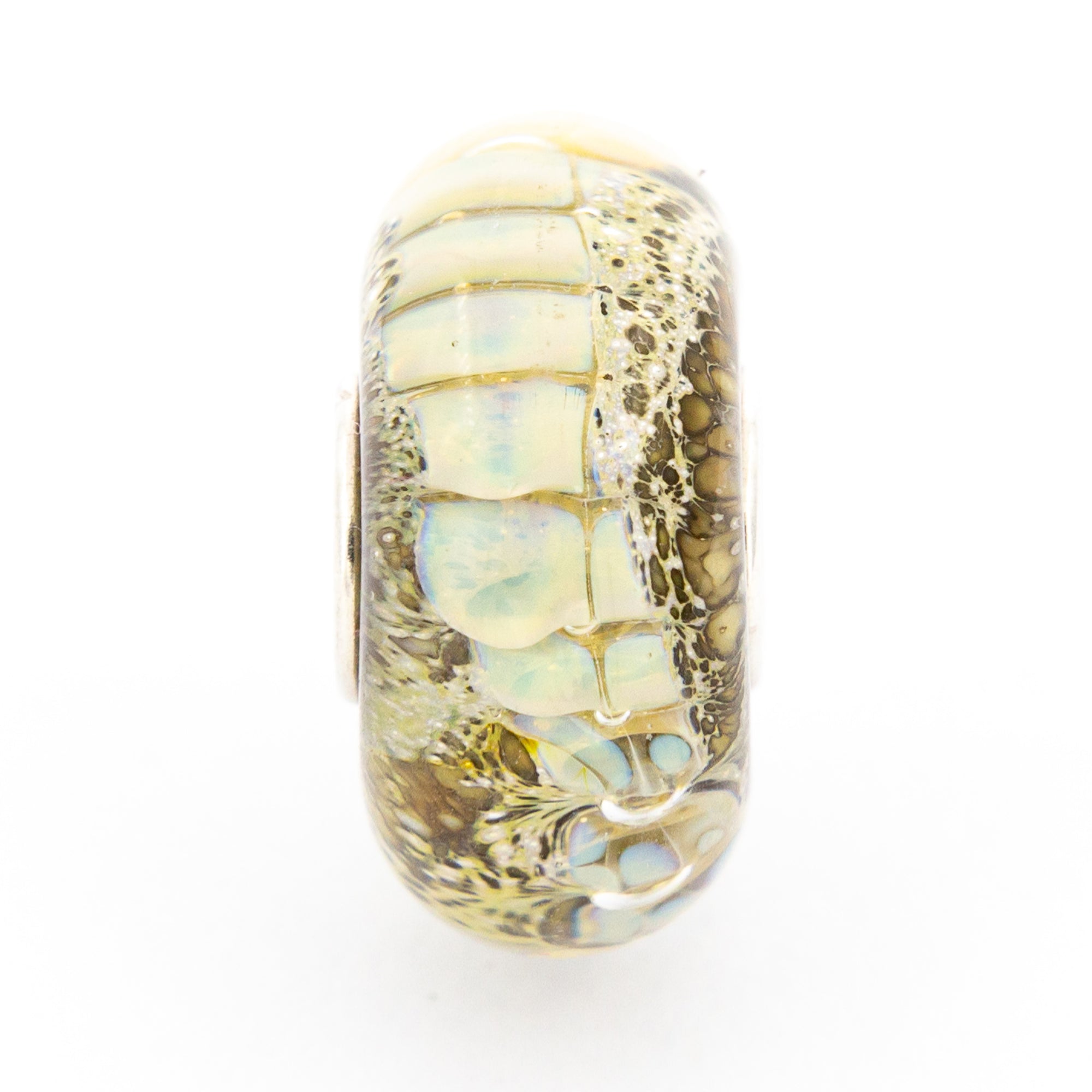 Elfbeads Sunny Sand Snakeskin  glass Bead by The Alternative Bead. Your official Elfbeads Retailer from Germany