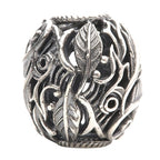 Ogerbeads Dancing Leafs Barrel silver sterling-silver Bead by The Alternative Bead. Your official Ogerbeads Retailer from Germany