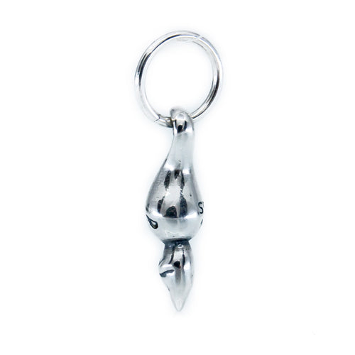 Aurora Charm Sadness Tiny Vibes Charm silver sterling-silver Dangle by The Alternative Bead. Your official Aurora Charm Retailer from Germany